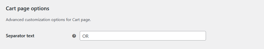 woocommerce google pay express checkout - cart page options