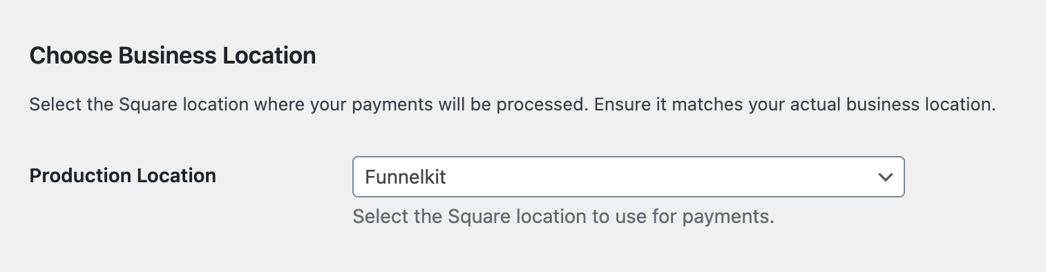choose business location