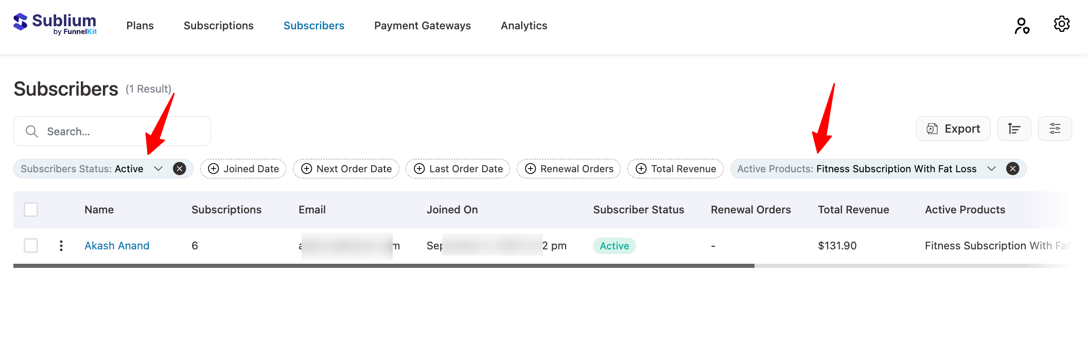 Apply multiple filters