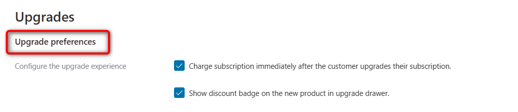 sublium woocommerce subscription upgrade preferences