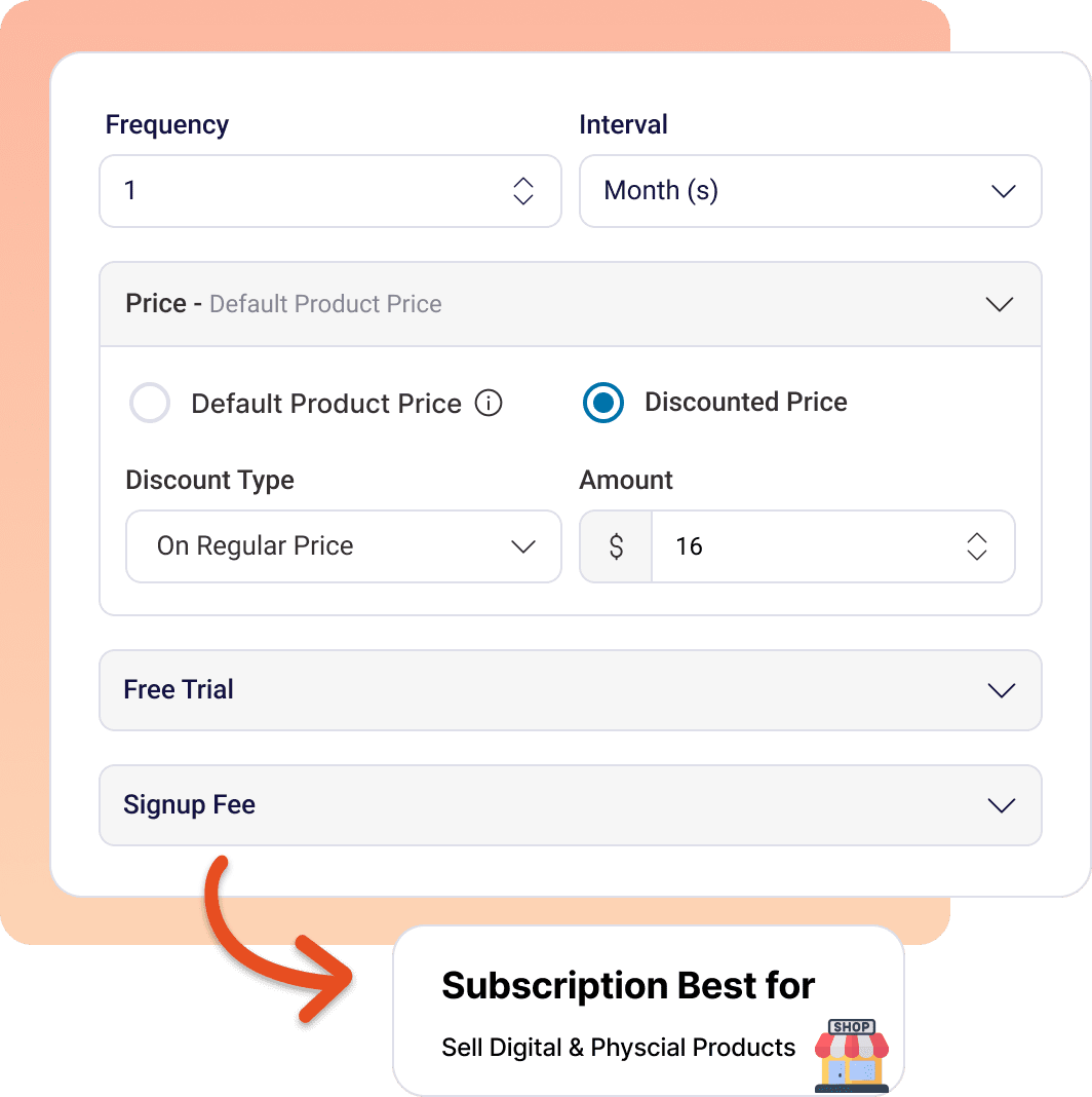Create Flexible Subscription Plans