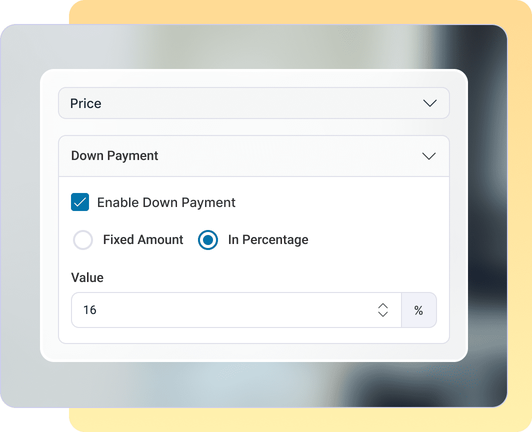 WooCommerce down payment options for subscription products and installments