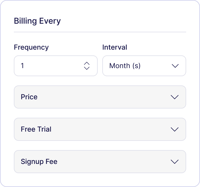 Configure WooCommerce recurring subscription frequency and billing