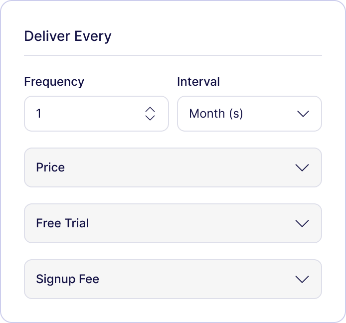 Set delivery frequency for WooCommerce subscribe and save subscriptions