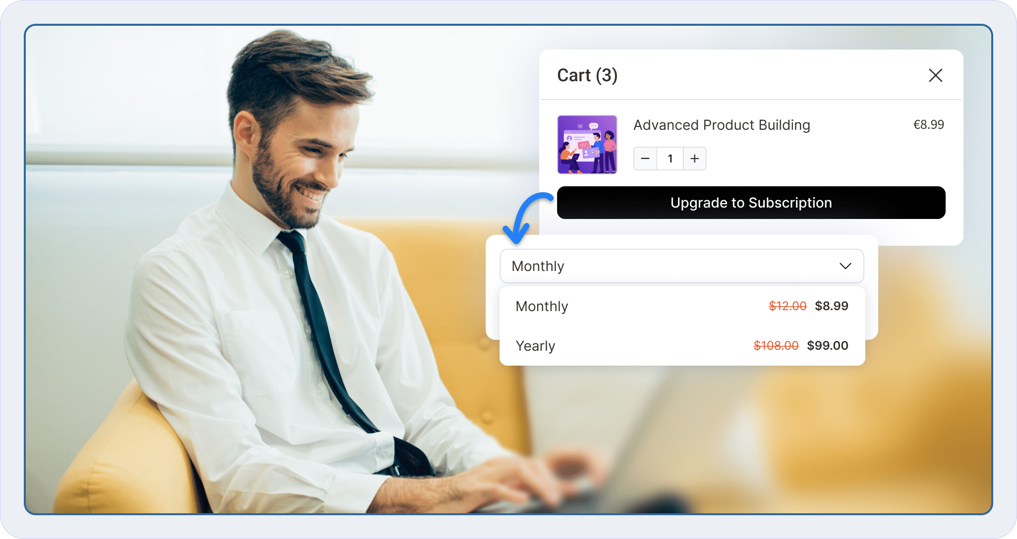Smart WooCommerce subscription upsells - maximize revenue with automated upgrades