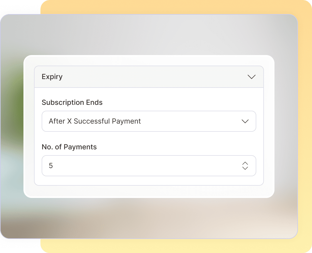 Set subscription expiry dates for WooCommerce deliveries - flexible control options