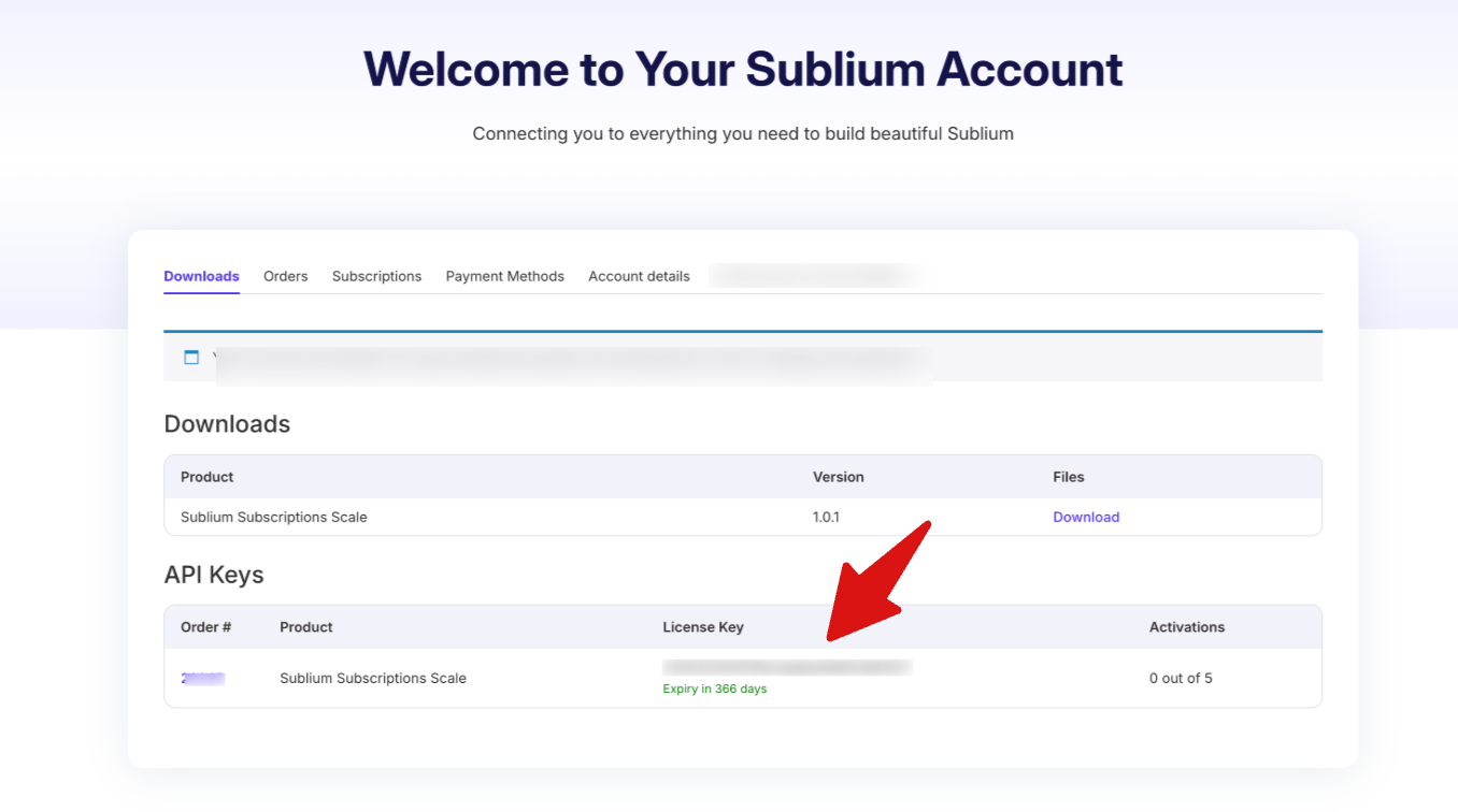 copy license key - Sublium copy license key