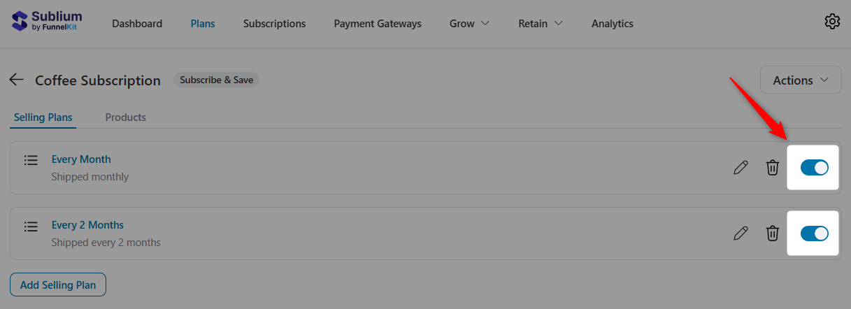 activate your woocommerce subscribe and save plans in your woocommerce store