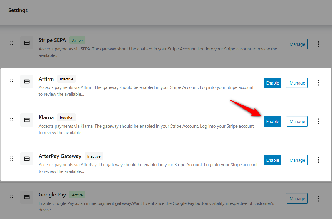 enable affirm, klarna and afterpay to add bnpl payment options to your woocommerce store
