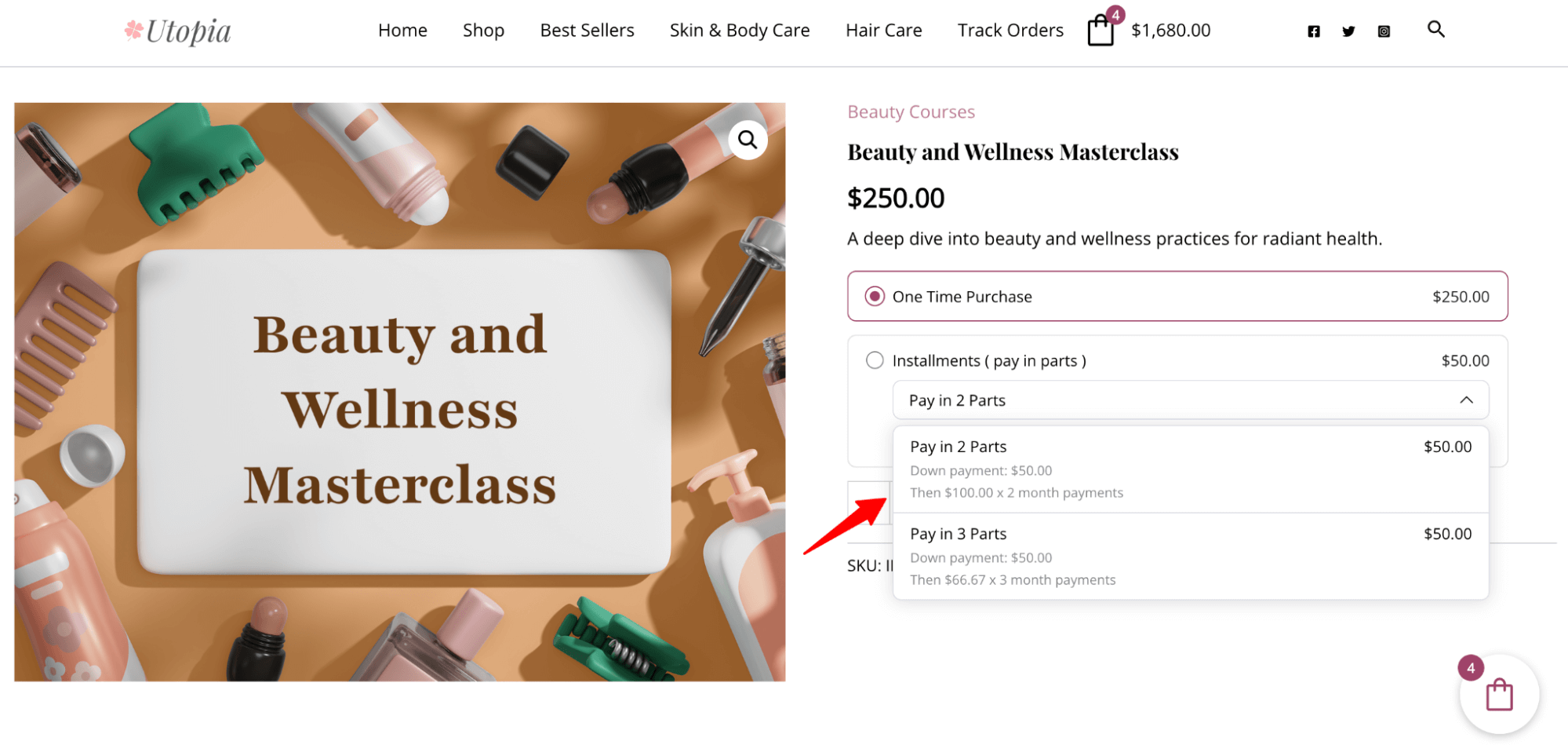 preview Installment Plan