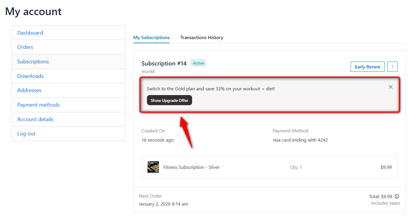 access your subscription switch offer 