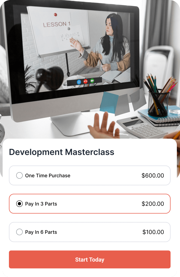 WooCommerce installment payment plans - split payments with flexible billing cycles