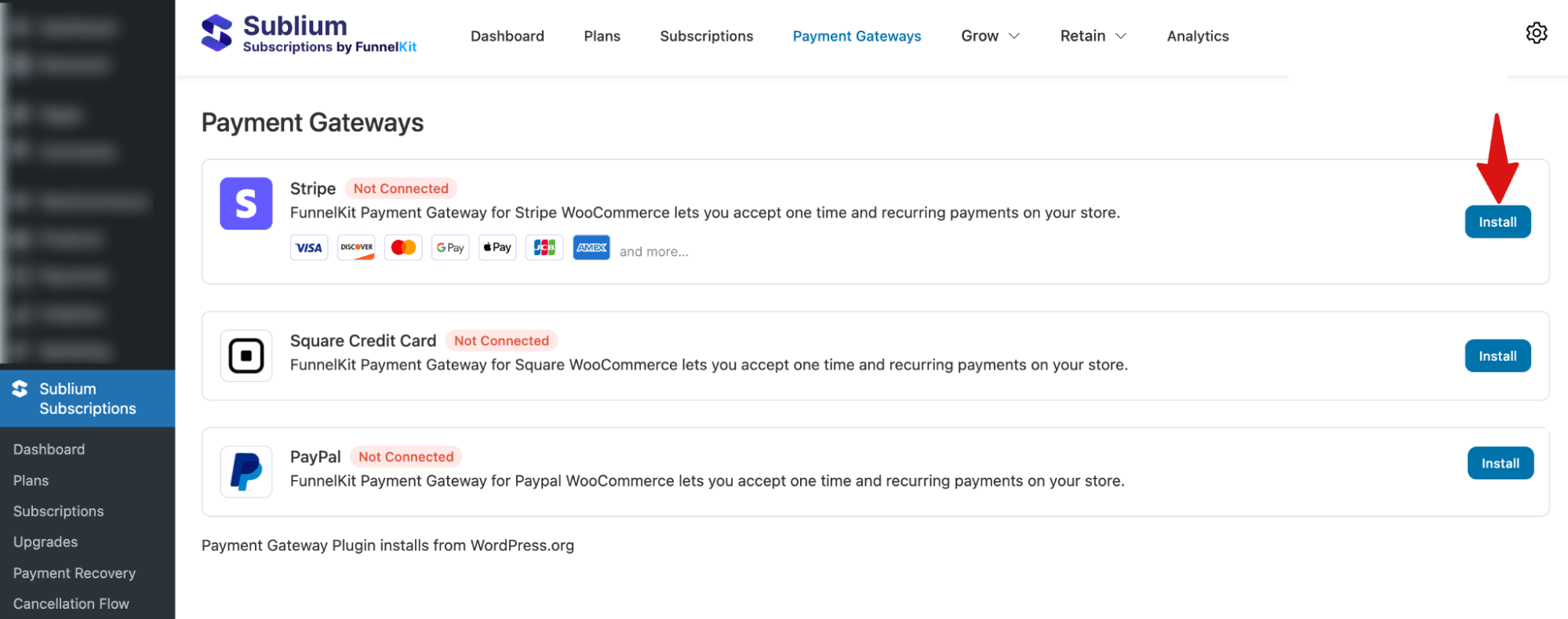 install stripe payment gateway plugin for WooCommerce Stripe Subscriptions - Sublium install stripe payment gateway plugin for WooCommerce Stripe Subscriptions