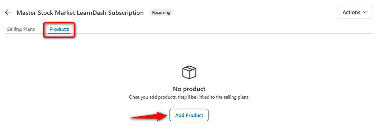 Link learndash course to woocommerce subscription product