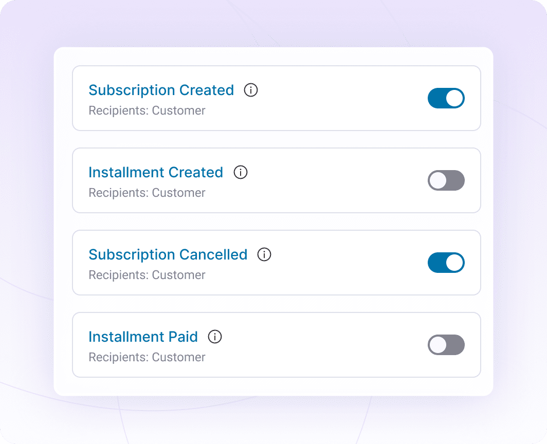 Smart Renewal Reminders & Dunning Emails