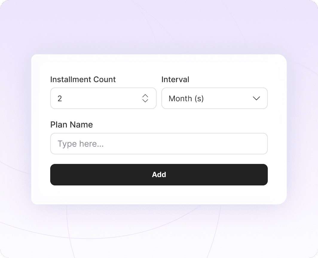 set flexible installment payment plans - Sublium Set Flexible Installment Payment Plans