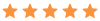 Five orange stars in a row indicating a 5-star rating.